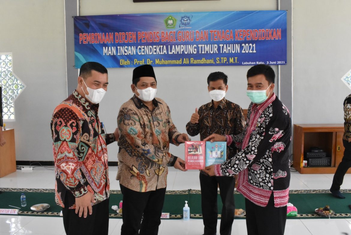 Dirjen Pendis Kemenag RI Kunjungi MAN IC Lampung Timur