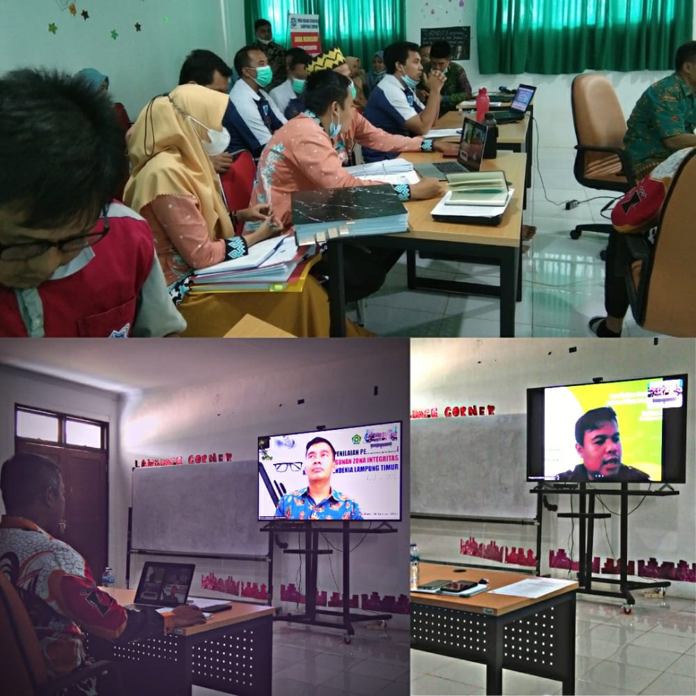 MAN IC Lampung Timur Laksanakan Penilaian Pendahuluan PMPZI Tahun 2022