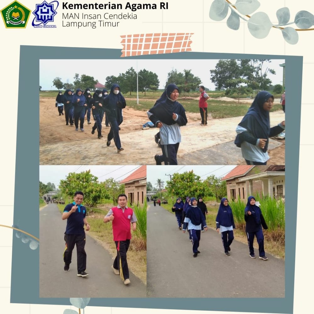 Sabtu Pagi, Aktivitas Rutin Olahraga Bersama MAN IC Lampung Timur