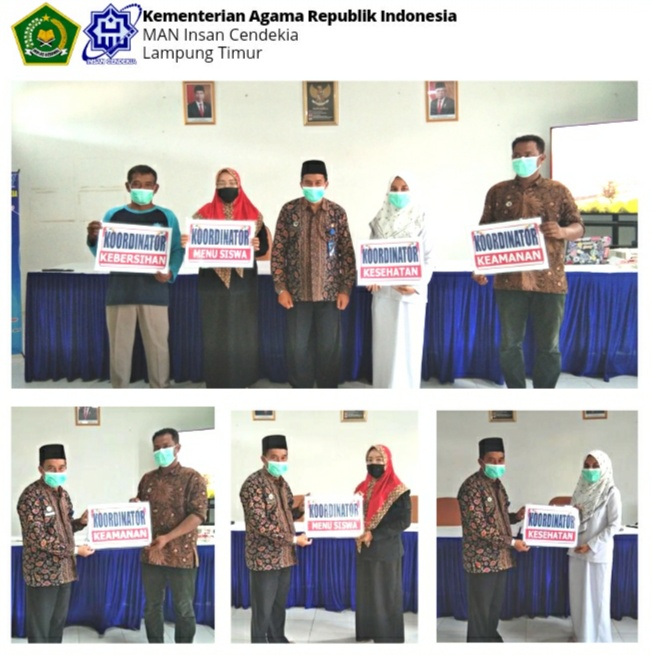 Kepala MAN IC Lampung Timur Tunjuk Empat Koordinator untuk Tingkatkan Kualitas Layanan di Madrasah