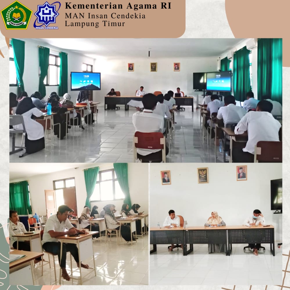Diseminasi Hasil Pelatihan dan Rakor Guru MAN IC Lampung Timur