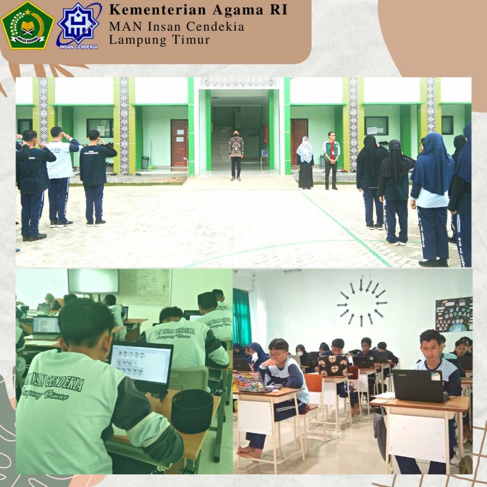 MAN IC Lampung Timur Laksanakan “Placement Test” bagi Siswa Kelas X dan XI