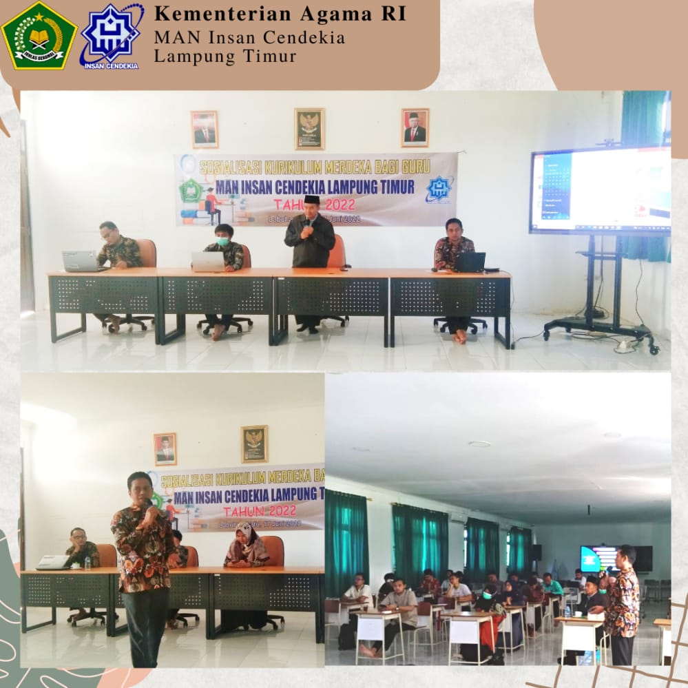 Sosialisasi Kurikulum Merdeka bagi Guru MAN IC Lampung Timur