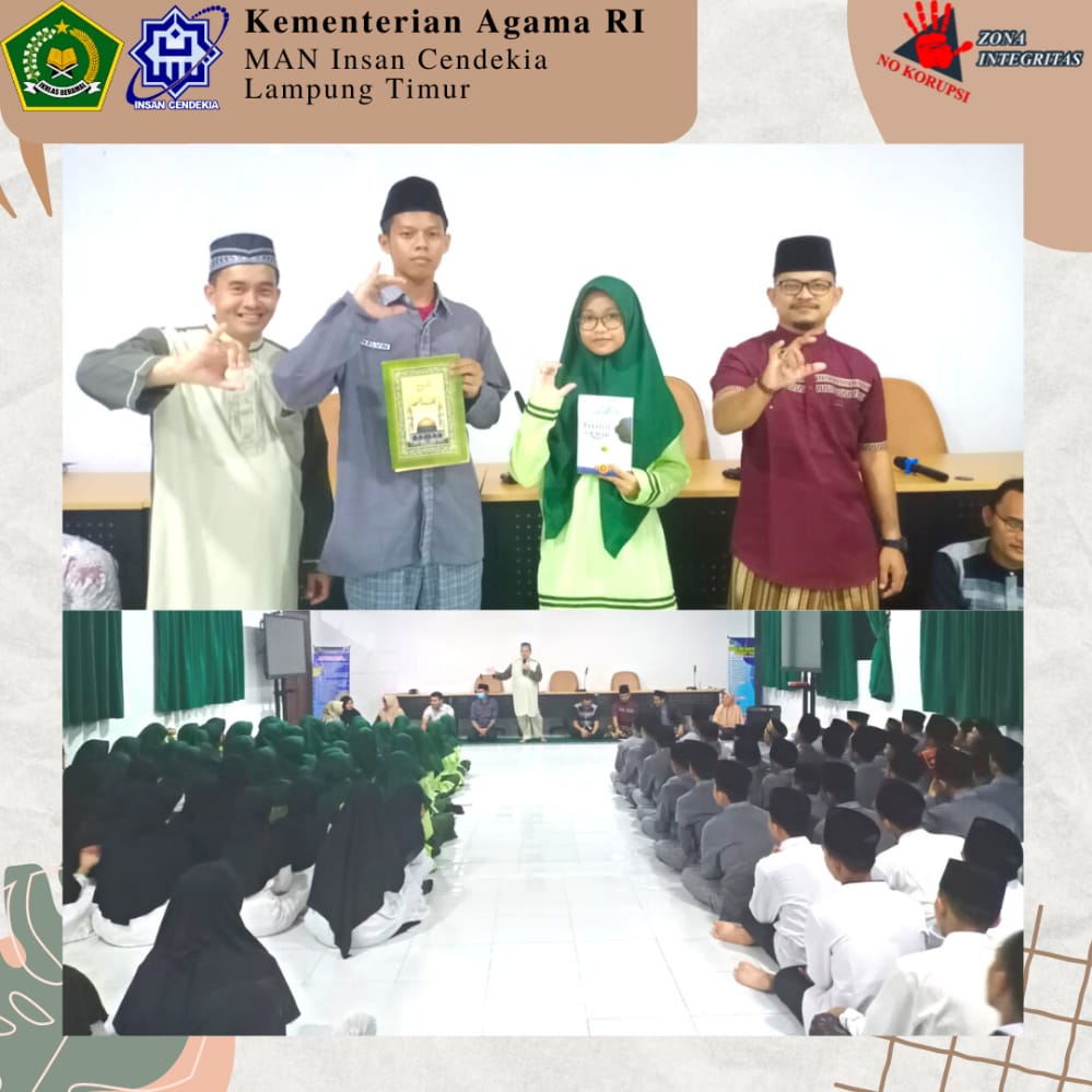 Kepala MAN IC Lamtim Buka Pembelajaran Sekaligus Resmikan Seragam Baru Diniyah Asrama
