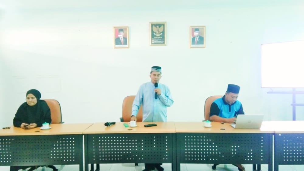 Kepala MAN IC Lamtim Pimpin Rapat Pengembangan Mushola bersama Guru dan Karyawan