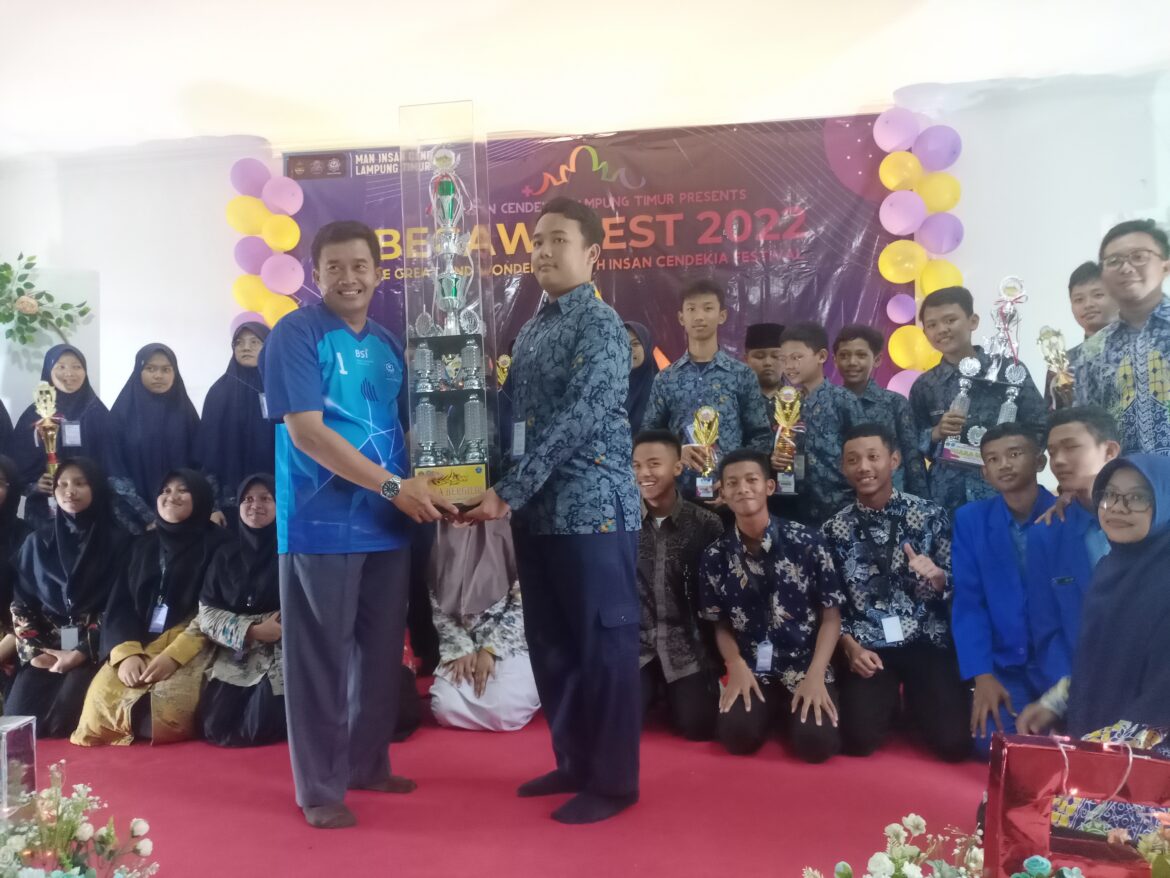 Begawi Fest 2022, Ajang Lomba yang Digelar oleh MAN IC Lamtim dalam Rangka Anniversary yang ke-4 Berlangsung Meriah
