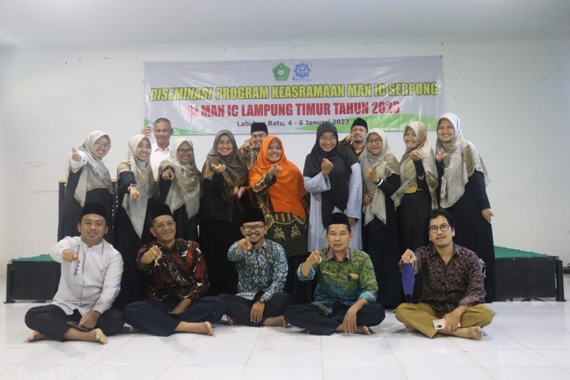 MAN IC Serpong Lakukan Desiminasi Program Keasramaan di MAN IC Lamtim