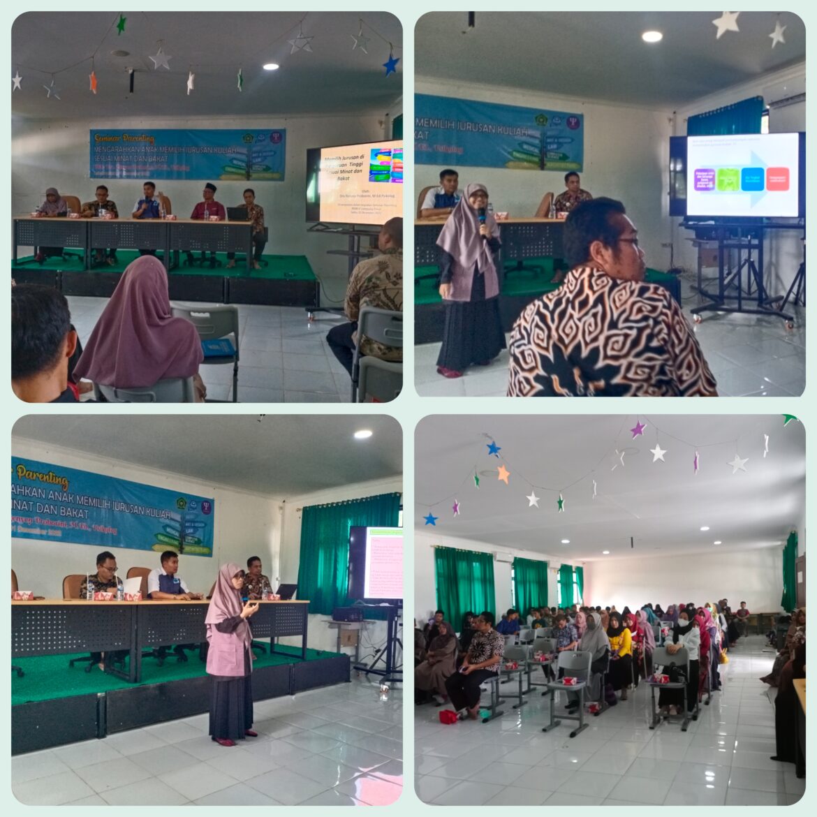 Seminar Parenting “Mengarahkan Anak Memilih Jurusan Kuliah Sesuai Minat Dan Bakat