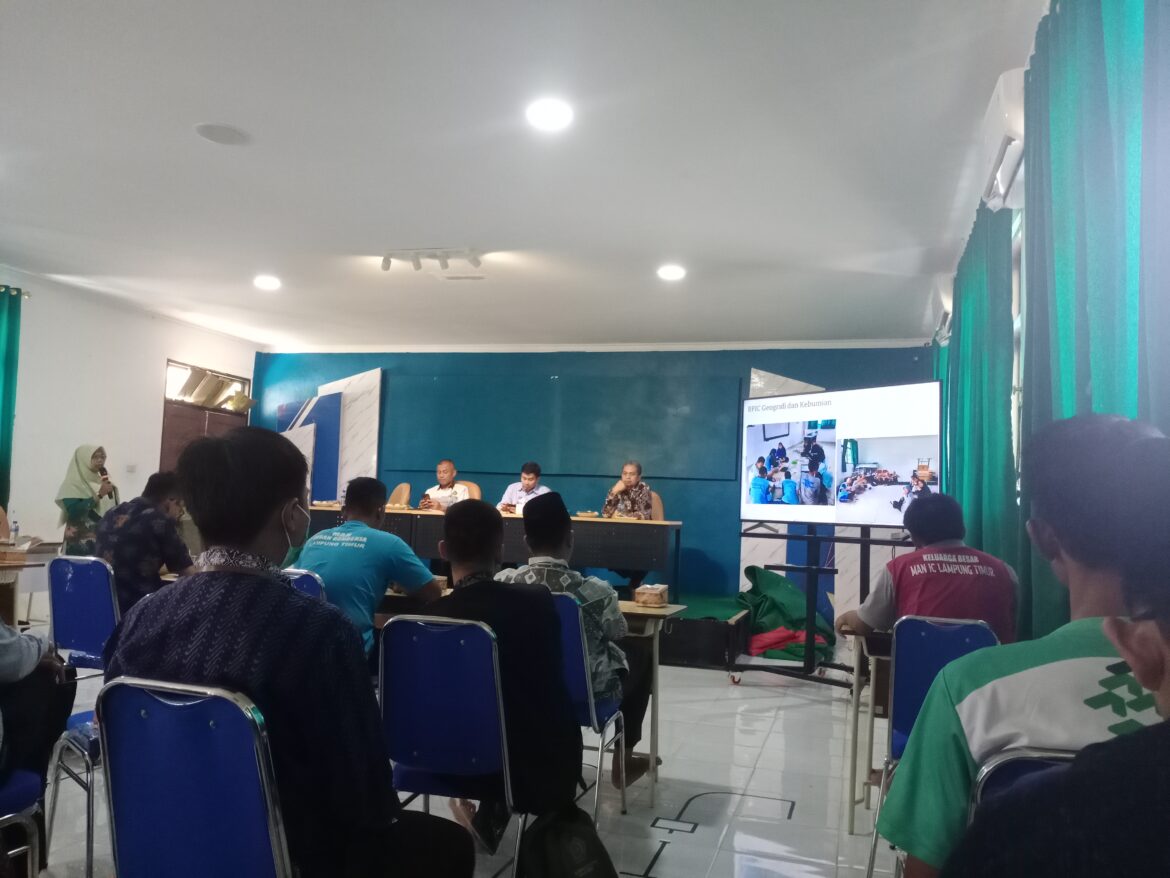 MAN IC Lamtim Selenggarakan Rakor GTK Pasca Idul Fitri 1444 H