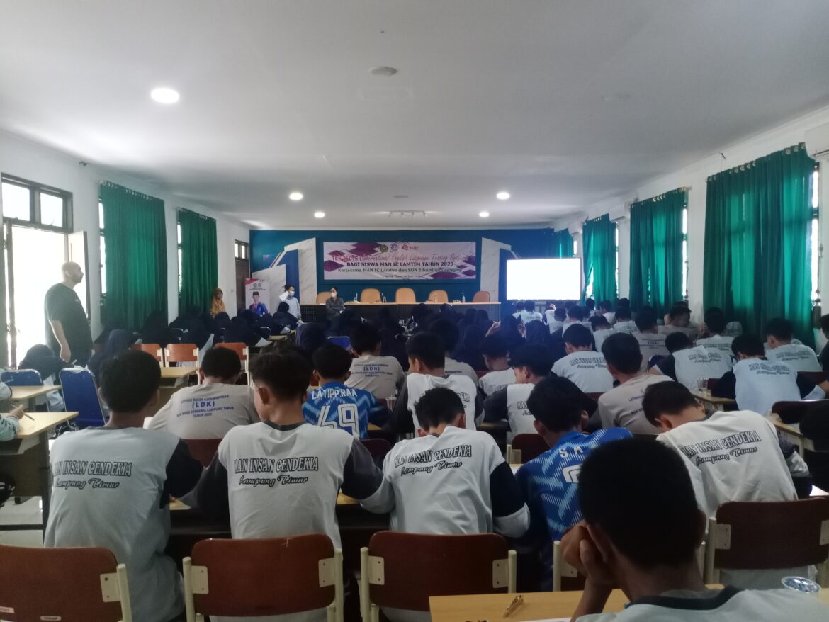Kerjasama Dengan Konsultan Pendidikan Internasional, MAN IC Adakan Simulasi Tes IELTS
