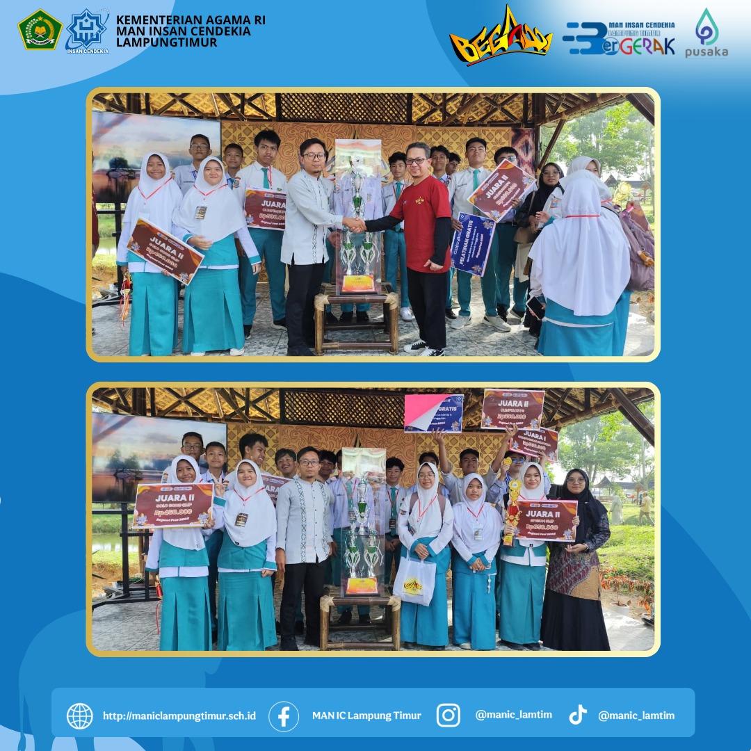 Peringati Milad ke-6, MAN IC Lampung Timur Sukses Gelar Begawi Fest 2025 sebagai Ajang Bakat serta Kompetisi Akademik dan Non Akademik