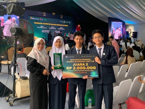 Ukir Prestasi di Ajang Bergengsi Final Sharia Economic Battle (SEB) 2026, MAN IC Lampung Timur Raih Juara 2