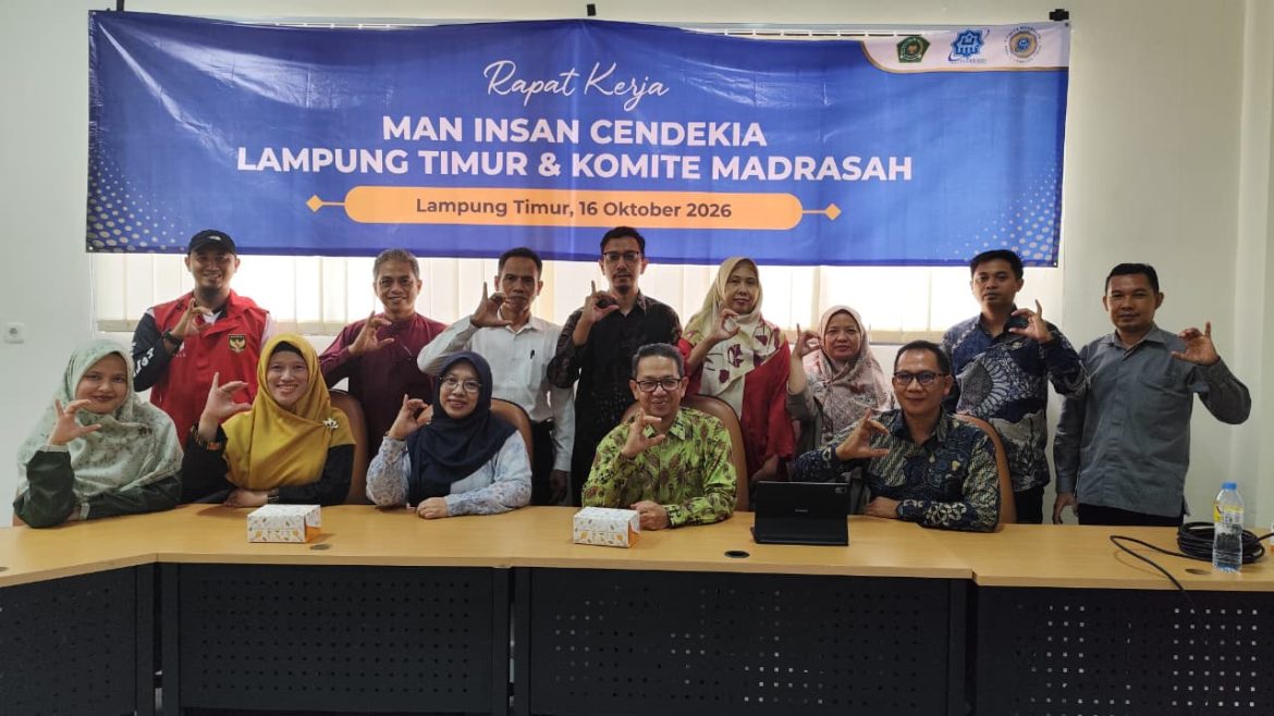 Perkuat Sinergi dan Mutu Pendidikan, MAN IC Lampung Timur Gelar Rapat Koordinasi Bersama Komite Madrasah